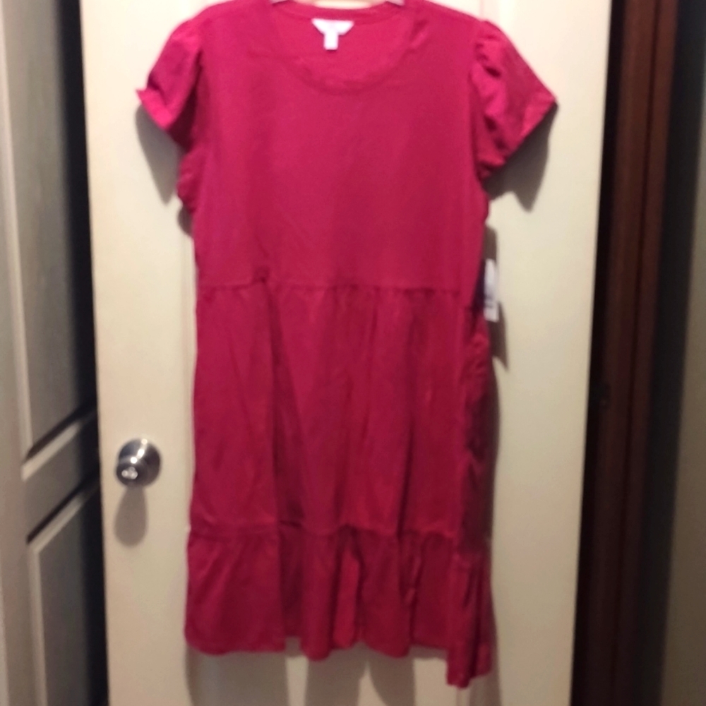 Ruffle tier dress
